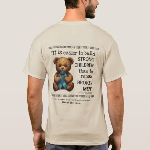 T-shirt Prévention de la maltraitance envers les enfants