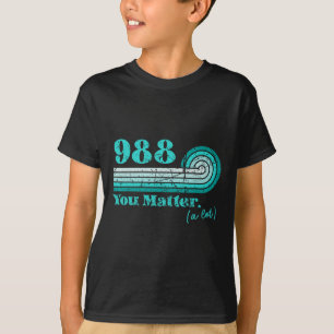 T-shirt Prévention du suicide 988 Sensibilisation à la san