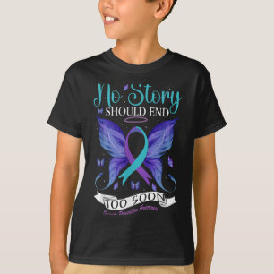 T-shirt Prévention du suicide - Aucune histoire ne devrait