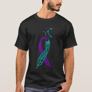 T-shirt Prévention du Suicide Feather Vous Comptez Vous Êt