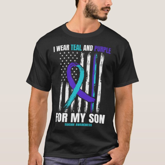 T-shirt Prévention du suicide Fils Femmes Hommes Amérique (Devant)