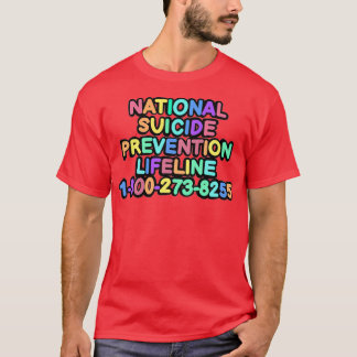 T-shirt Prévention nationale du suicide