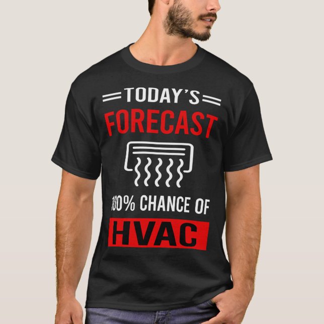 T-shirt Prévision d'aujourd'hui CVC (Devant)