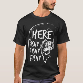 T-shirt Prévisions d'aujourd'hui ~ Pêche avec une Chance d
