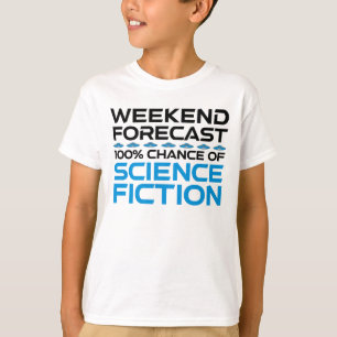 T-shirt Prévisions de fin de semaine - 100% Chance de scie