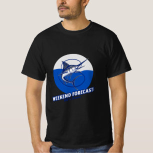 T-shirt Prévisions de week-end 100% de chances