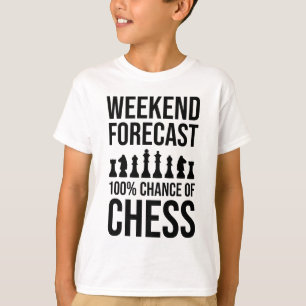 T-shirt Prévisions de week-end - 100% de chances d'échecs