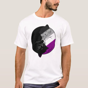 T-shirt Pride Ace Pride LGBT Gay Yin Yang Chats