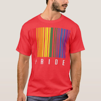 T-shirt Pride Code barre LGBT Gay Transgenre Lesbian Pride