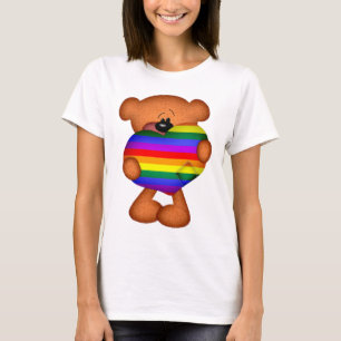 T-shirt Pride Coeur Teddy Ours