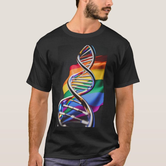 T-shirt Pride double hélix (Devant)