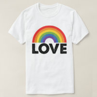 Pride L'amour est amour L'égalité gay Rainbow LGBT