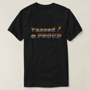 T-shirt Pride LGBT Vaxxed & Fiers