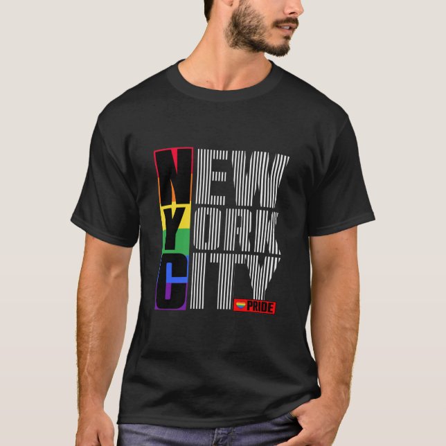 T-shirt Pride New York Design (Devant)