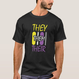 T-shirt Pride non binaire Genderfluide Sexe Droits Non Bin