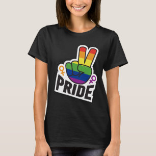 T-shirt Pride Peace femmes blk