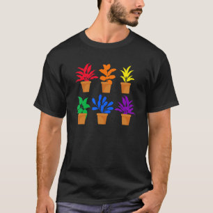 T-shirt Pride plante Lgbtq Rainbow Transgenre Bisexuel Lo