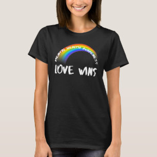 T-shirt Pride Rainbow Lgbtq Love Wins
