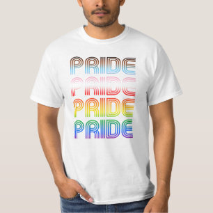 T-shirt Pride rétro incluse