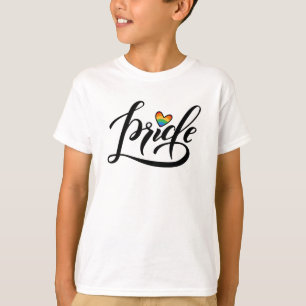 T-shirt Pride Script Heart