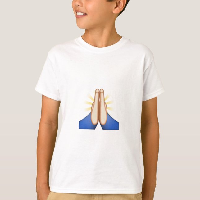 T-shirt prier émoji (Devant)