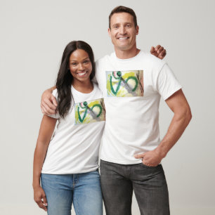 T-shirt Prier Mantis Abstrait Jeff Hankamer Artjunkhaus