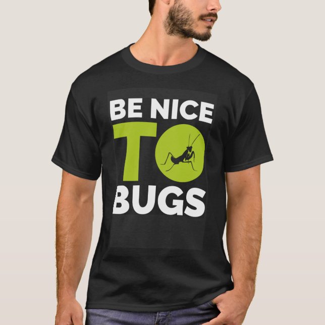 T-shirt Prier Mantis Bug Mantises Preying Insecs Insec (Devant)