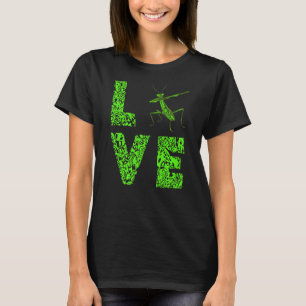 T-shirt Prier Mantis Love Leopard Green Insect Bug