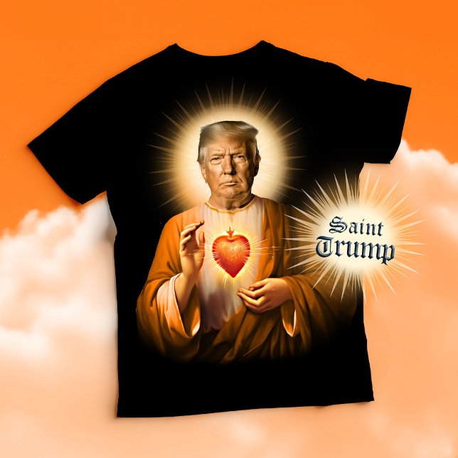 T-shirt Prière amusante de Saint Trump (Saint Trump Devotional Prayer T-shirts and Gifts)