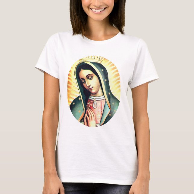 T-shirt Prière de Guadalupe (Devant)
