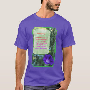 T-shirt Prière de sérénité Morning Glory Inspirante