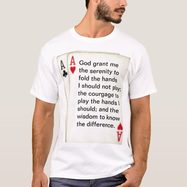 T-shirt Prière de tisonnier (Devant)