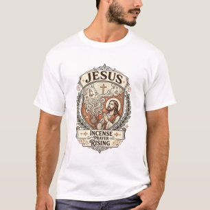 T-shirt Prière d'encens de Jésus Prière d'encens de Jésus