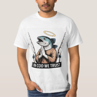 T-shirt Prière des pêcheurs - Dans la morue nous faisons c