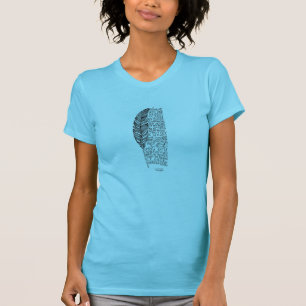 T-shirt Prière et plume de Lakota