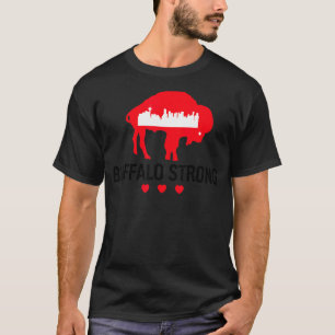 T-shirt Prière Forte De Buffalo Pour Le Buffalo