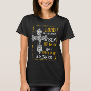 T-shirt Prière Jésus - Est Orthodoxe & Catholique Christi