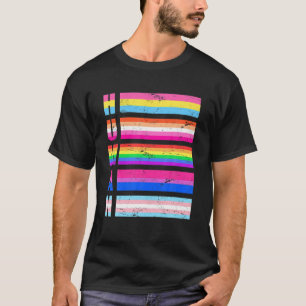 T-shirt Prière LGBT humaine bisexuelle et transexuelle