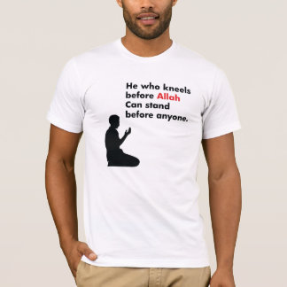 T-shirt prière musulmane