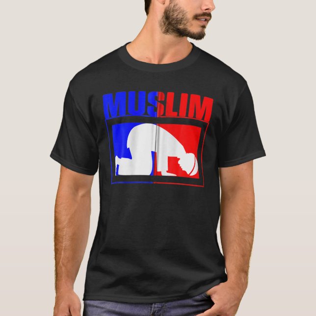 T-shirt Prière musulmane Mat Islam Allah Religion Ramadan  (Devant)