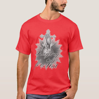 T-shirt Prière rouge pour la pièce en t de KAT