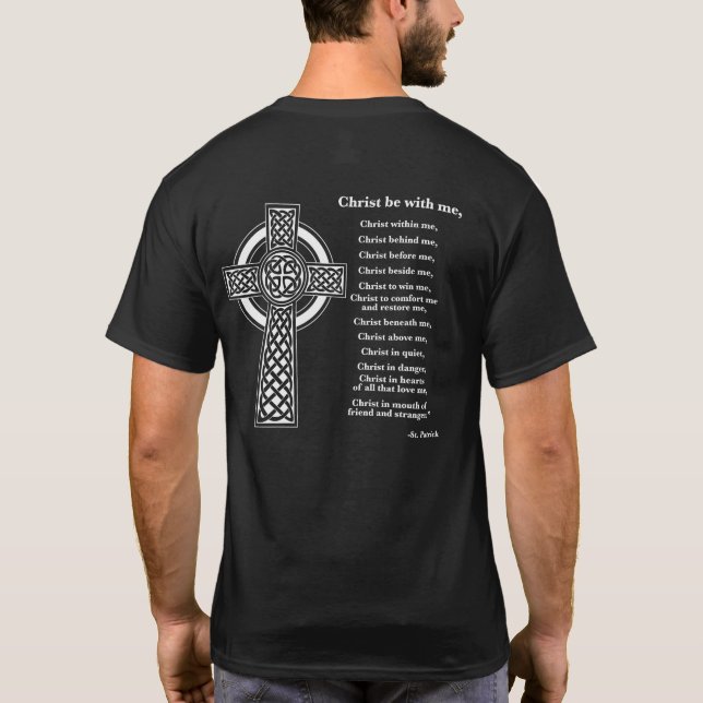 T-shirt Prière Saint Patrick (Dos)