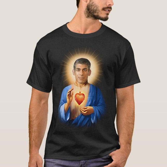 T-shirt Prière Saint Rishi Sunak (Devant)