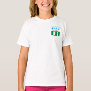 T-shirt Priez pour CA : Ensemble dans la prière pour CA