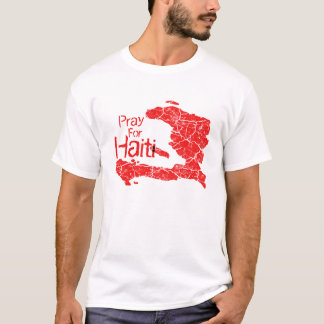 T-shirt Priez pour le Haïti