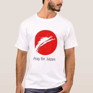 T-shirt Priez pour le Japon