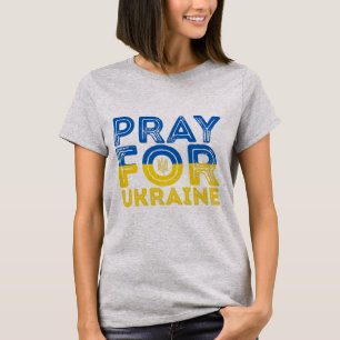 T-shirt Priez pour l'Ukraine
