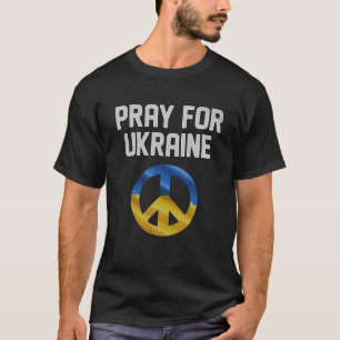 T-shirt Priez Pour L'Ukraine, Soutenez L'Ukraine, Je Suis 
