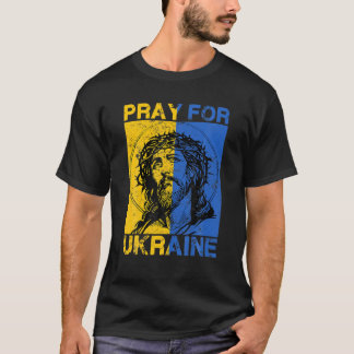 T-shirt Priez Pour L'Ukraine Soutenez L'Ukrainien Je Suis 