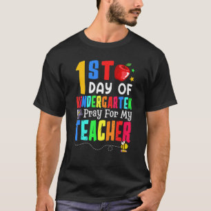T-shirt Priez pour mon enseignant Je suis prêt pour la mat